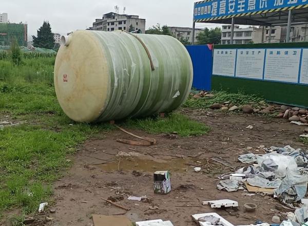 揭阳遂宁船山区10立方玻璃钢化粪池项目